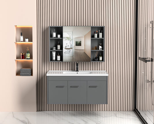 Modern avant-garde design bathroom cabinet
