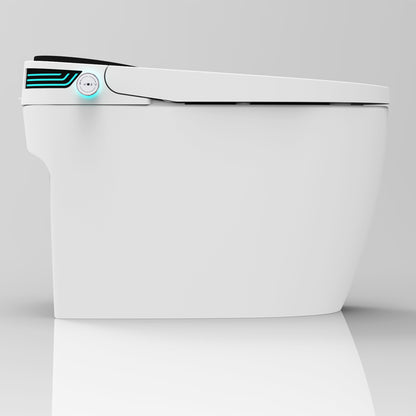 008 Avant-garde design floor-standing smart toilet smart bathroom