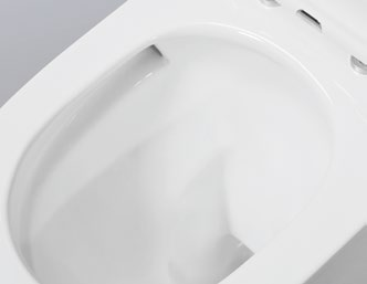 Azur set Patented product wall hung toilet, bidet, silent toilet design with no noise