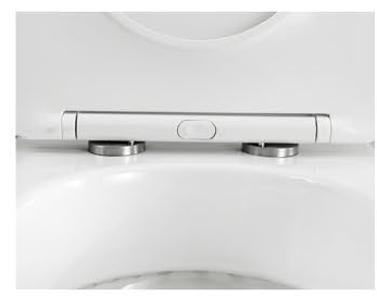 20008/20009 High Aidy Floor standing bidet combination rimless, total flush patented product suitable for all sizes of disabled people