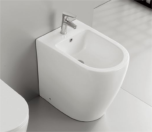 20009 Product size suitable for all disabled people, compatible with all market standards, 500mm high special care floor-standing basin for disabled people