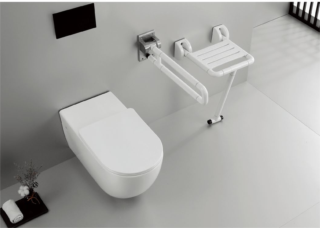 20011 Long Aidy Product size suitable for all disabled people special care wall hung toilet