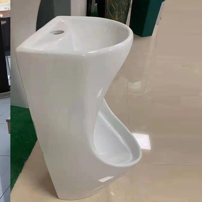 u008F Sink urinal in one men toilet Urinario ceramic flush mounted Urino wc wall mounted ceramic urinal sanitary ware men's urinal