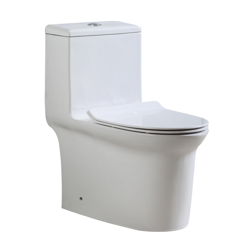 8629 One-piece modern design simple floor-standing ceramic toilet easy to clean