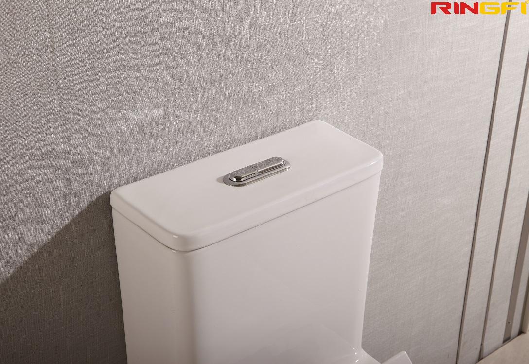 8618 One-piece modern design simple floor-standing ceramic toilet easy to clean