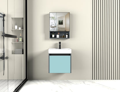 3301 Nordic design bathroom cabinet multi-layer storage design