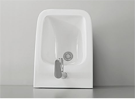 Ailin set Patented product wall hang toilet, bidet rimless, p-trap