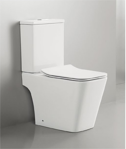 Ailin set Patented product split floor landing toilet, bidet rimless, p-trap