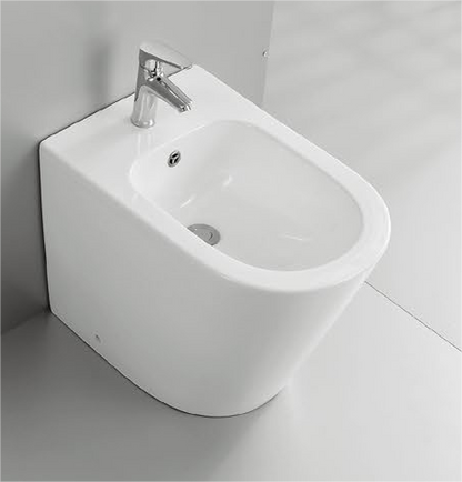 52003 Patented product bidet back to wall rimless, p/s-trap