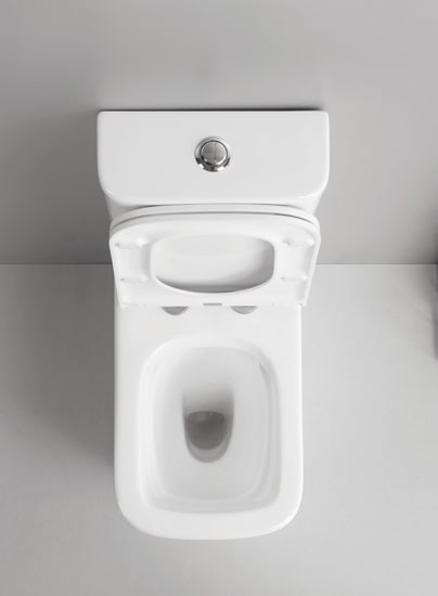 Spen set split floor toilet rimless, s/p-trap