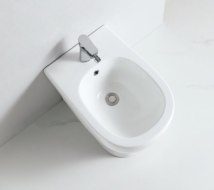 90008/90009 High Hin Set Compatible with all market standards, suitable for all disabled sizes, floor-standing toilet floor-standing bidet combination, rimless patented product, 500mm high