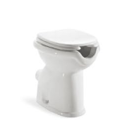 DB002 Product size suitable for all disabled people special care floor-standing toilet front opening S-trap total flush