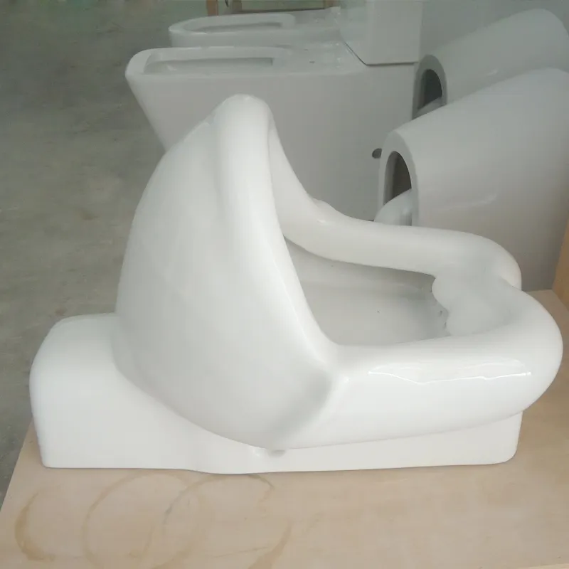 Hot sell 2023 unconventional kiss shape wall mounted oem irregular shaped sanitary ware bathroom wc wall hung urinals