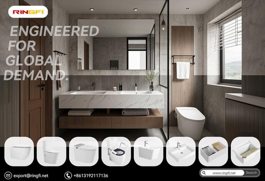 RINGFI Bathroom: Engineered for Global Demand, Crafting Your Personal Space