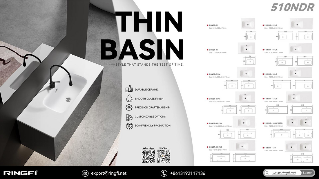 RINGFI Thin Basin: Timeless Style, Modern Interpretation