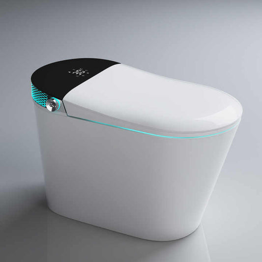 004 Световая полоса, авангардный дизайн, напольный умный унитаз, умная ванная комната
