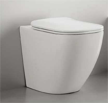 11001 Patented product toilet back to wall rimless, p/s-trap