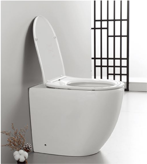 Aidy XL set The only floor-standing toilet on the market that can handle 100mm-230mm water discharge in all buildings&floor-standing bidet rimless, s/p-trap