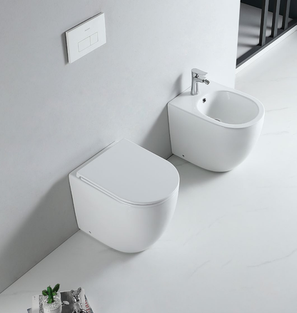 Azur set patented product floor-standing toilet, bidet, silent toilet design with no noise