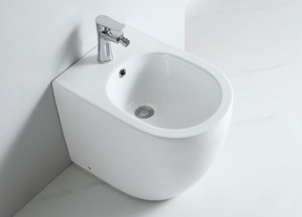 Arta set Patented product floor-standing toilet and bidet, seamless installation, easy to clean and beautiful, silent toilet design with no noise