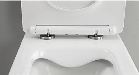 Ailin set Patented product floor landing toilet, bidet rimless, p-trap