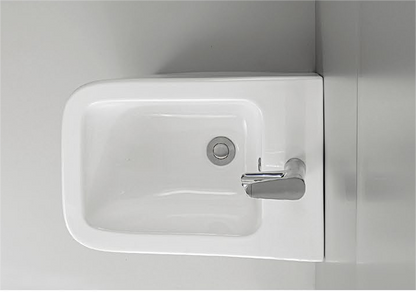 Ailin set Patented product floor landing toilet, bidet rimless, p-trap