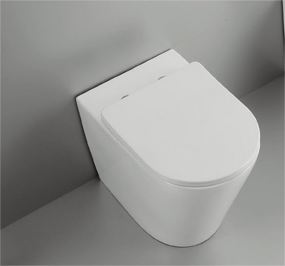 Risa set Floor-standing toilet&bidet,rimless, s/p-trap