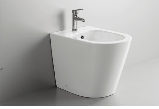 52003 Prodotto brevettato bidet filo muro senza brida, sifone