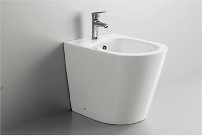 Risa set Floor-standing toilet&bidet,rimless, s/p-trap