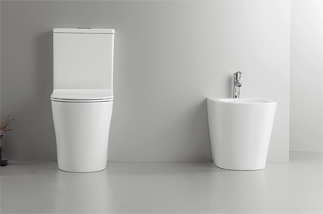 52005/52006 Patented product split toilet rimless, p/s-trap