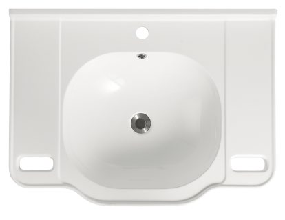 DB004 Special care for the disabled: split rimless toilet&basin, suitable for all disabled and elderly people