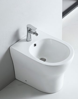 62003 Patented product bidet back to wall rimless, p/s-trap