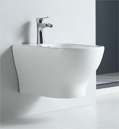 62004 Patented product wall hang bidet rimless, p-trap