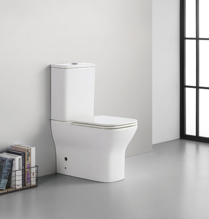Spen set split floor toilet rimless, s/p-trap