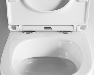 90002 Patented product wall hang toilet rimless, flush
