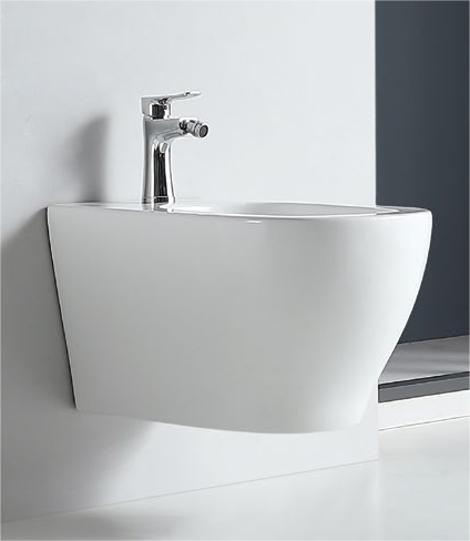 90004 Patented product wall hang bidet rimless, p-trap