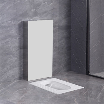 WT001 Pulsante di scarico bianco con sensore per serbatoio dell'acqua per WC con rivestimento in vetro, serbatoio per WC in ceramica per cassetta WC sospesa