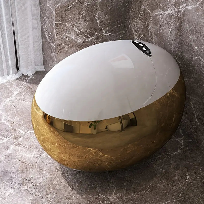 New arrival Sanitary Ware Ceramic CAPSULE CREATIVITY INTELLIGENT BEAUTIFUL DESIGN Watermark Matte grey Egg Shaped smart toliet