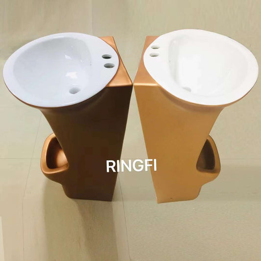 Best-seller Prezzo a buon mercato Personalizzato wudu lavapiedi wudu stazione di abluzione ciotola lavandino in ceramica musulmana all'ingrosso wudumate footbasin