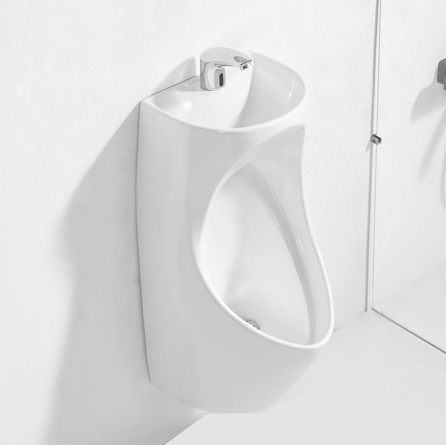 Sink urinal in one men toilet Urinario ceramic flush mounted Urino wc wall mounted ceramic urinal sanitary ware men's urinal